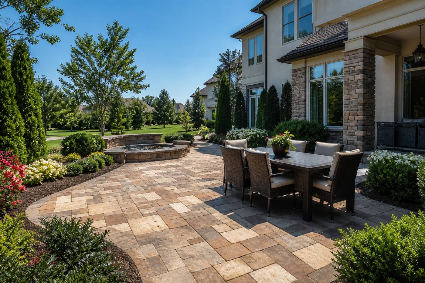 Paver Patios in Ballantyne, NC