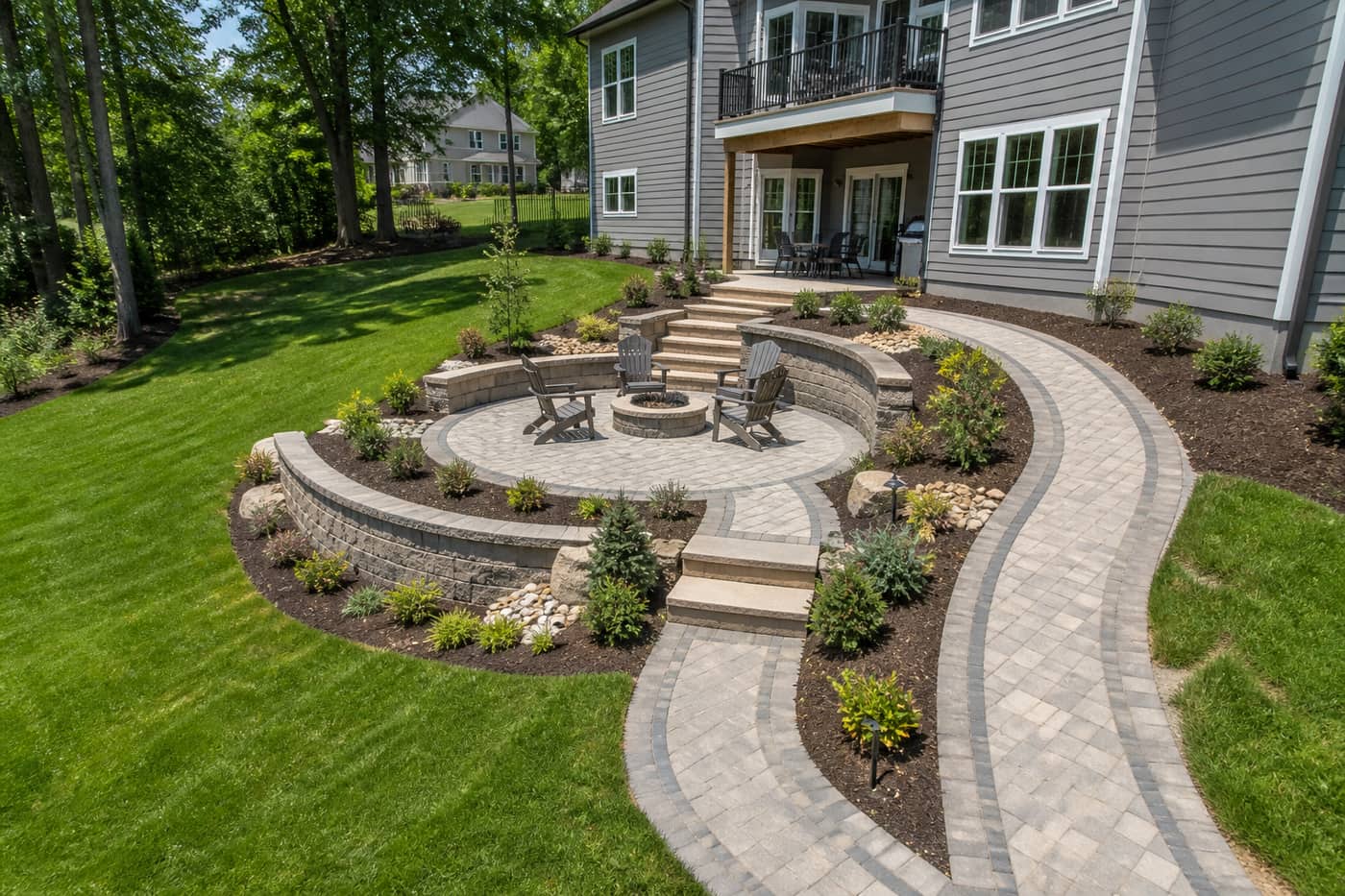 Custom Hardscape Design in Charlotte, NC