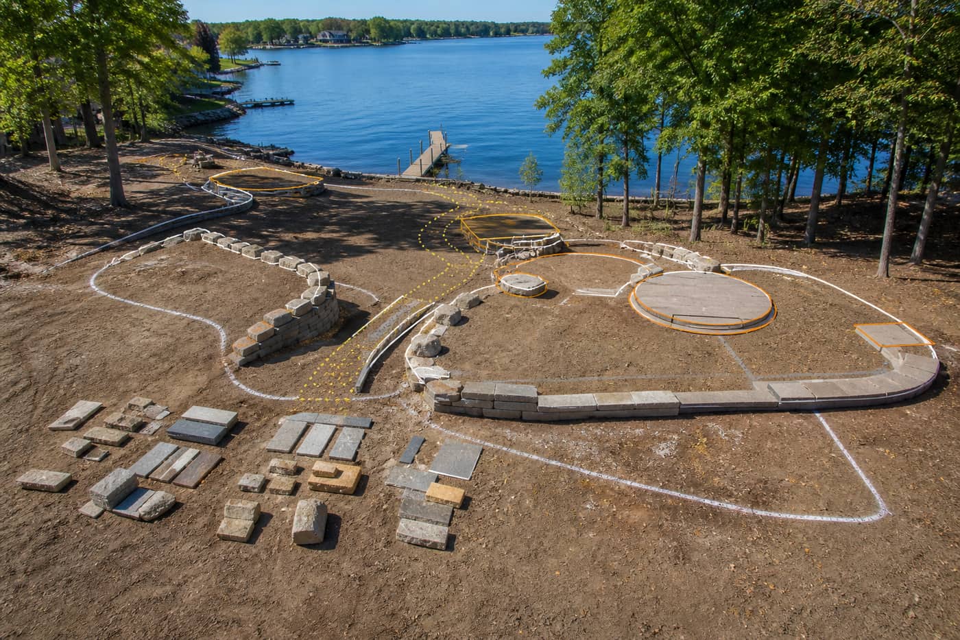 Custom Hardscape Design in Cornelius, NC