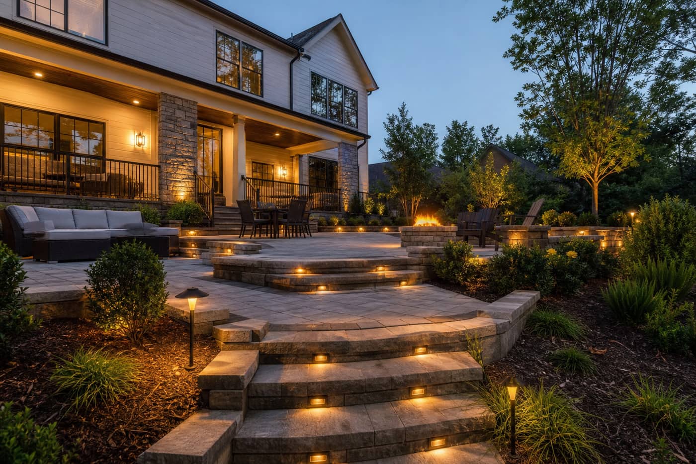 Custom Hardscape Design in Matthews, NC